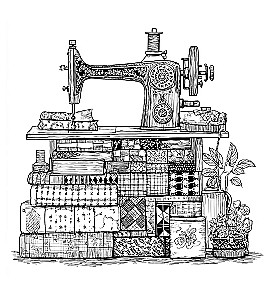 Cozy Coloring Anti-Stress. Quilted World. 23 Themes for Creativity and Inspiration