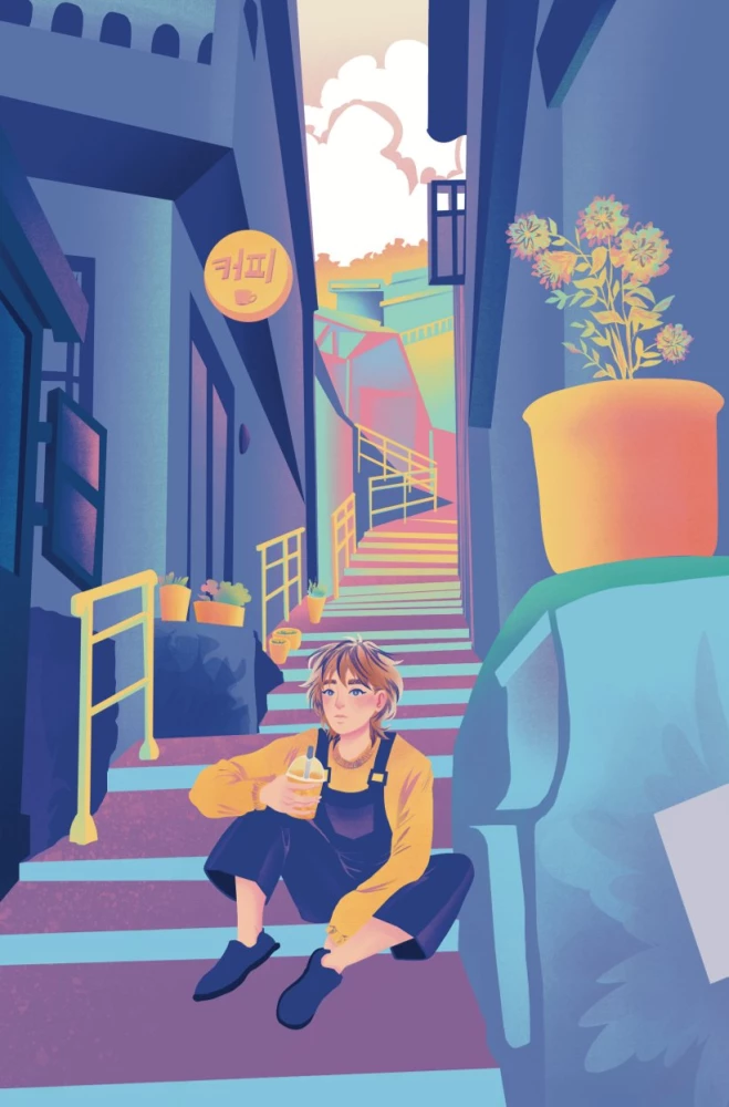 Thea in Korea. Ein Comic, der dir Koreanisch beibringt