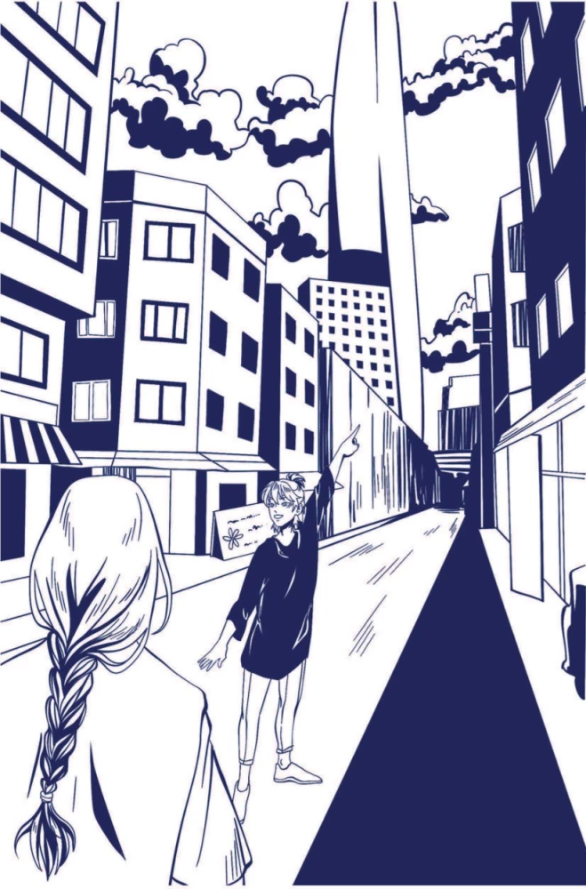 Thea in Korea. Ein Comic, der dir Koreanisch beibringt
