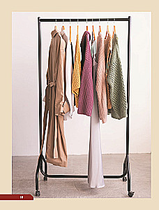 QUERSTRICKEN. Vollständiger Kleiderschrank im OVER-SIZE-Stil. Interaktive Anleitung zum Häkeln