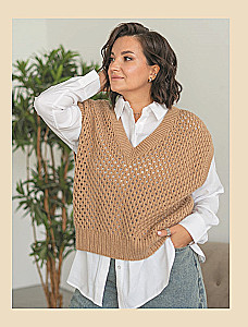 QUERSTRICKEN. Vollständiger Kleiderschrank im OVER-SIZE-Stil. Interaktive Anleitung zum Häkeln