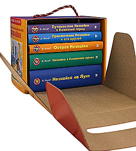 Biblioteczka Nieznajki (mini). Zestaw zbiorczy w pudełku z 5 książek