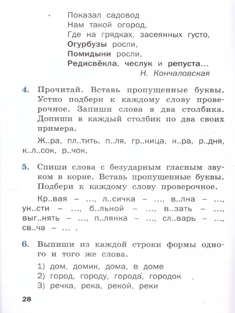 Русский язык 2 класс. Сборник упражнений