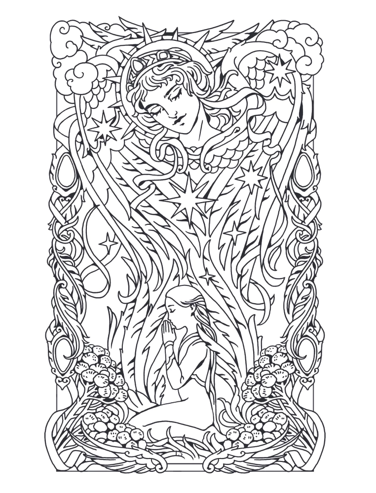 Die Schätze der Seele. Meditative Malbuch mit Legenden und Wünschen von jedem Edelstein
