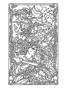 Die Schätze der Seele. Meditative Malbuch mit Legenden und Wünschen von jedem Edelstein