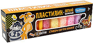 Light Plasticine - Prostokvashino, 12 Colors