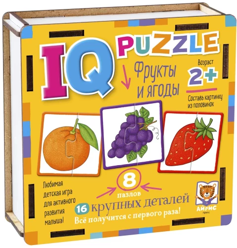 IQ-Pazlis. Augļi un ogas