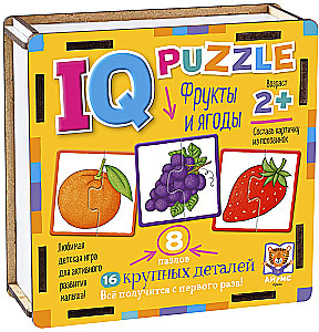 IQ-Pazlis. Augļi un ogas