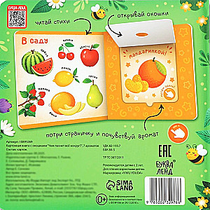 Kartoninė knyga su langeliais - Kuo kvepia viskas aplink?
