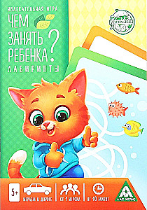 Czym zająć dziecko. Labirynty