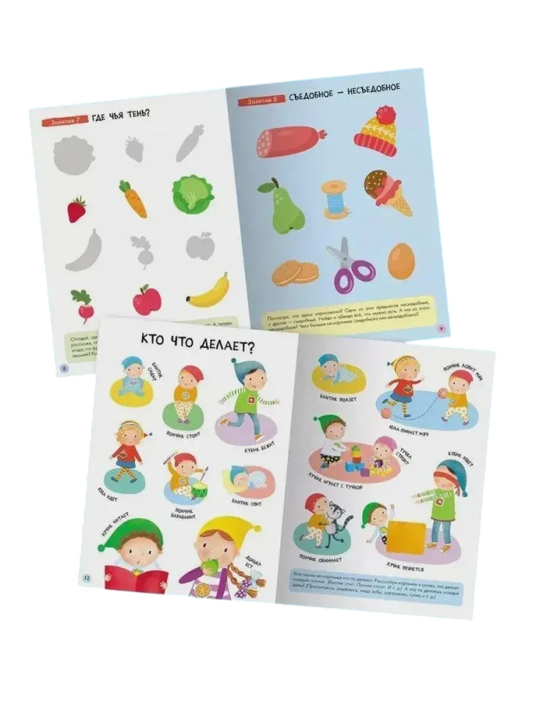 Schule der sieben Zwerge. 12 Entwicklungsbücher. Jährlicher Basiskurs. Set 2+