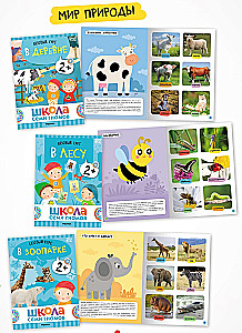Schule der sieben Zwerge. 12 Entwicklungsbücher. Jährlicher Basiskurs. Set 2+