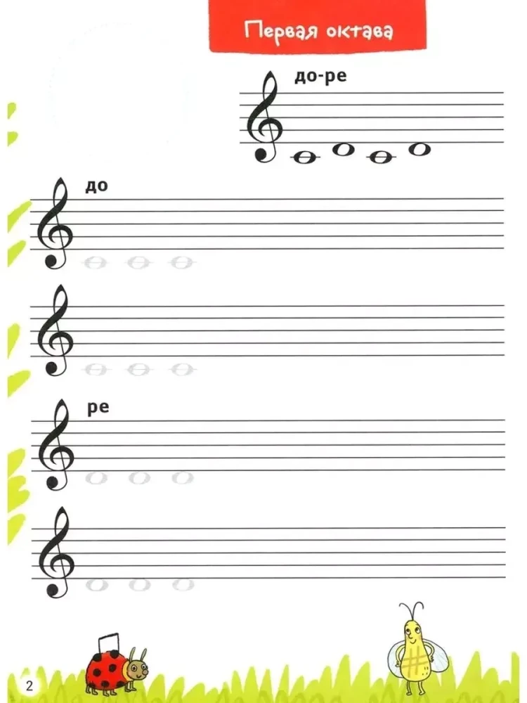 Notatki muzyczne dla młodych muzyków