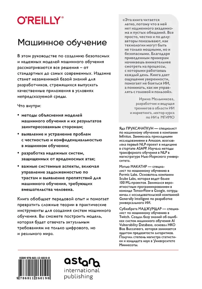 Uczenie maszynowe. Jak zbudować niezawodne modele sztucznej inteligencji