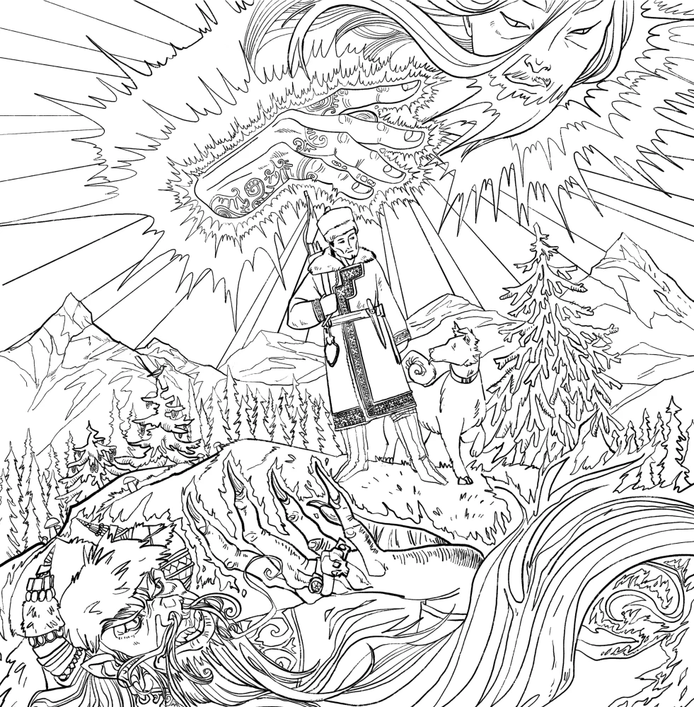 Icchi, the Raven Kuth and Other Spirits of Siberian Legends