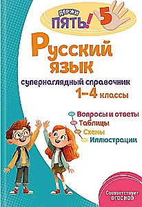 Komplettset Alle Regeln der russischen Sprache. 1–4 Klassen
