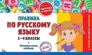 Komplettset Alle Regeln der russischen Sprache. 1–4 Klassen