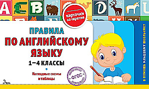 Komplettset Alle Regeln der englischen Sprache. 1–4 Klassen