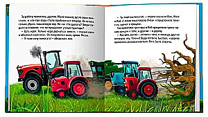 Traktor Vik päästab metsa