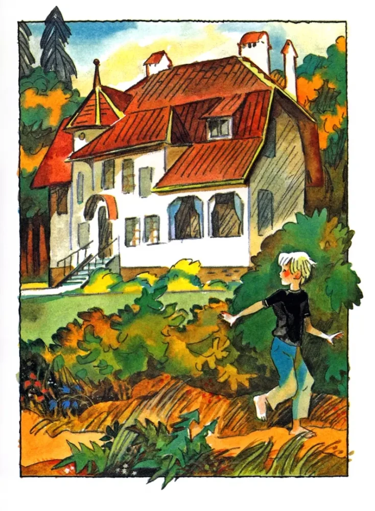 Der weiße Kiesel