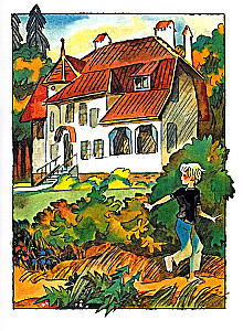 Der weiße Kiesel