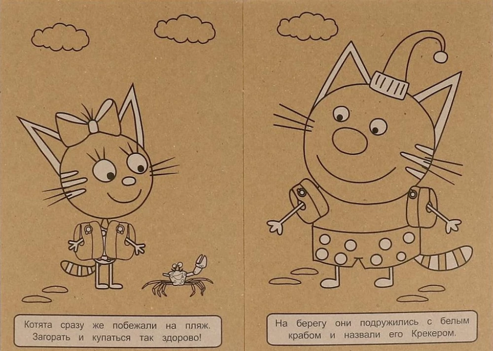Drei Katzen und das Meer der Abenteuer. Eine außergewöhnliche Geschichte