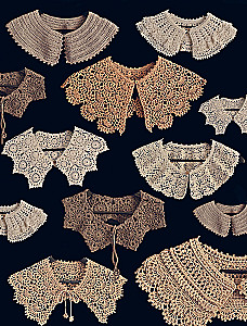 COLLARS that change everything. Lace crochet. 10 author workshops and 1000+ ideas for new designs