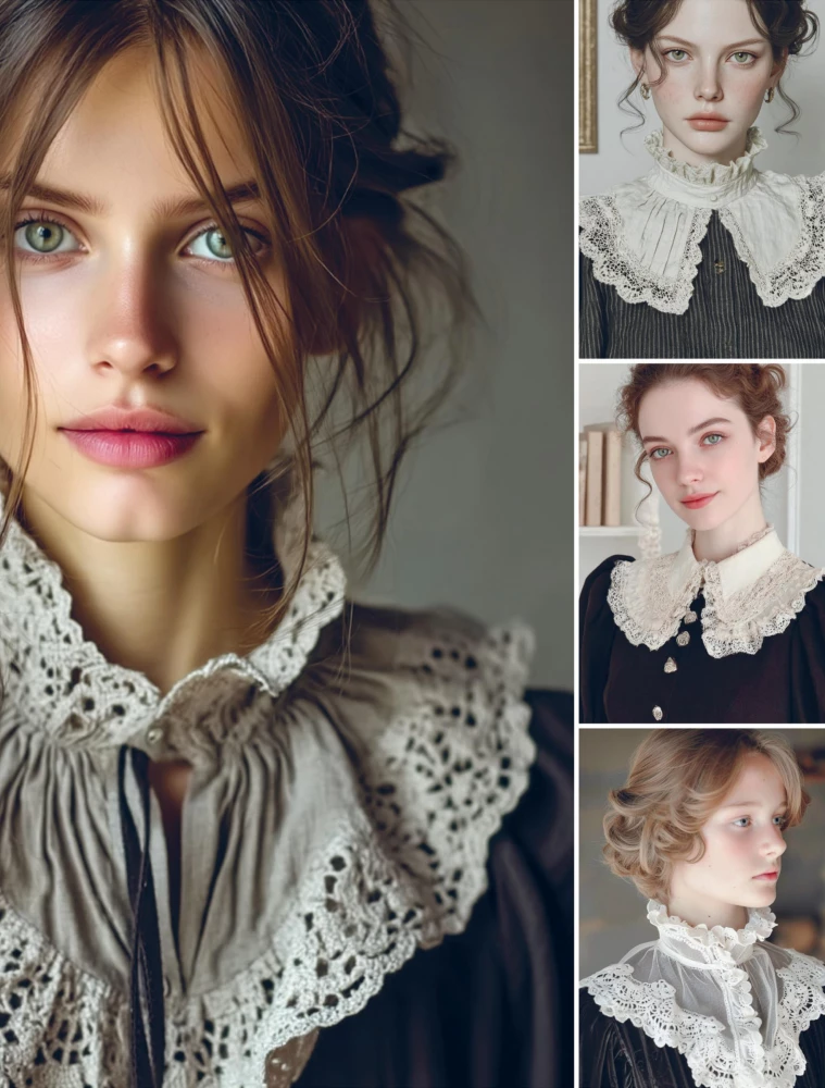 COLLARS that change everything. Lace crochet. 10 author workshops and 1000+ ideas for new designs