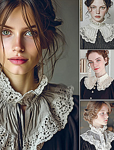COLLARS that change everything. Lace crochet. 10 author workshops and 1000+ ideas for new designs