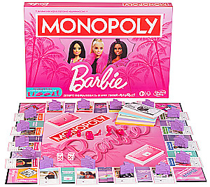 Stalo žaidimas - Monopolis. Barbie