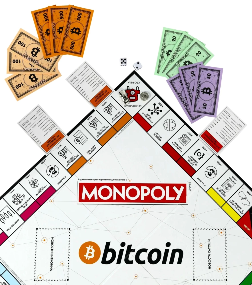 Lauamäng - Monopol. Bitcoin