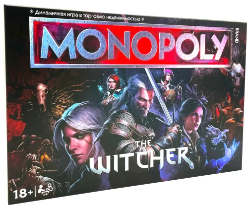 Board Game - Monopoly. The Witcher