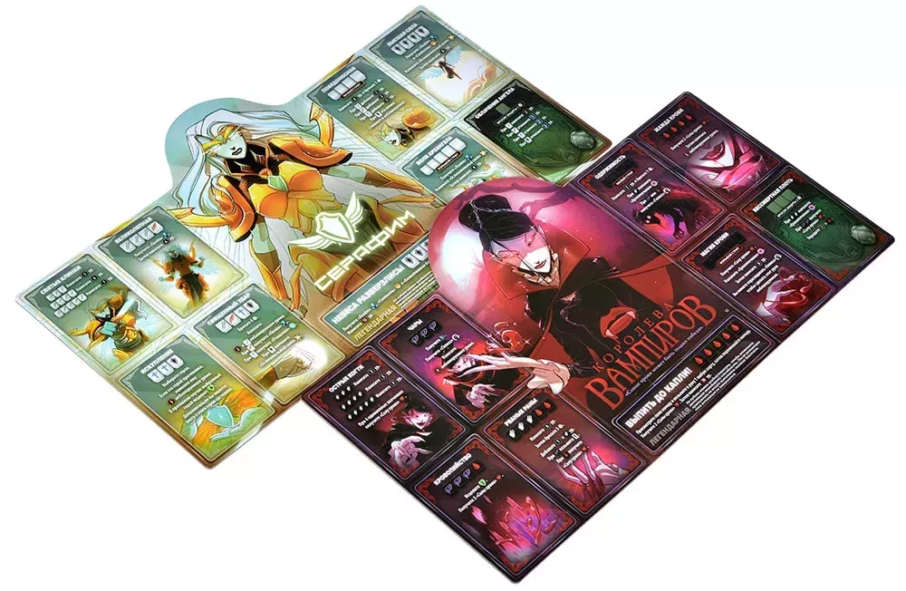 Brettspiel - Thron der Würfel. Zweite Saison. Seraphim gegen die Vampirkönigin