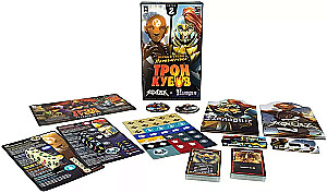 Brettspiel - Thron der Würfel. Mönch vs Paladin