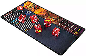 Brettspiel - Thron der Würfel. Barbar vs Mondelfe