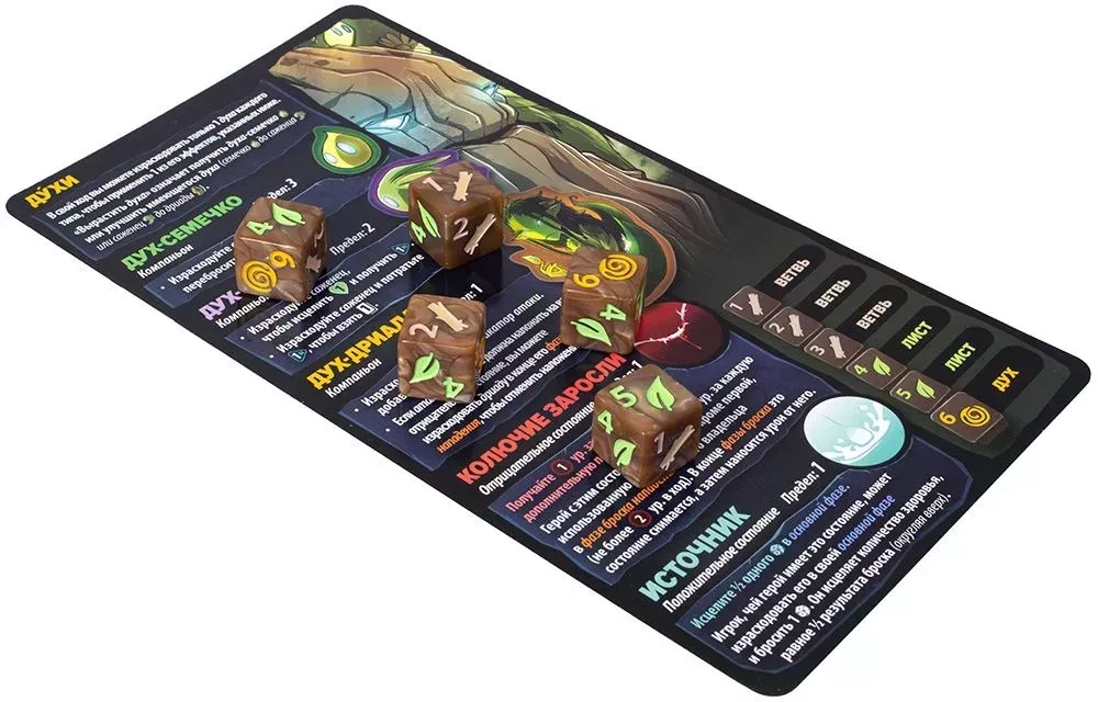 Brettspiel - Thron der Würfel. Ent vs Ninja