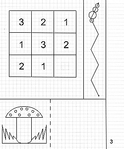 Exercises for the development of attention, memory, and thinking. Part 1