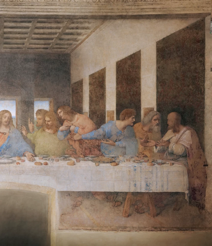 Leonardo da Vinci. The Last Supper. Reconstruction of a masterpiece