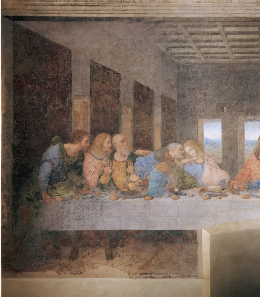 Leonardo da Vinci. The Last Supper. Reconstruction of a masterpiece