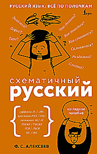 Schematiskais krievu valoda. Vizuālais mācību līdzeklis