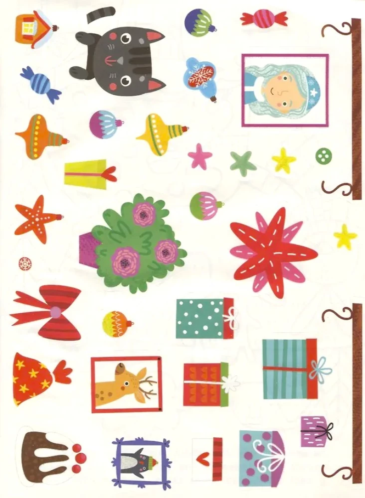 Santa Claus. Sticker Book