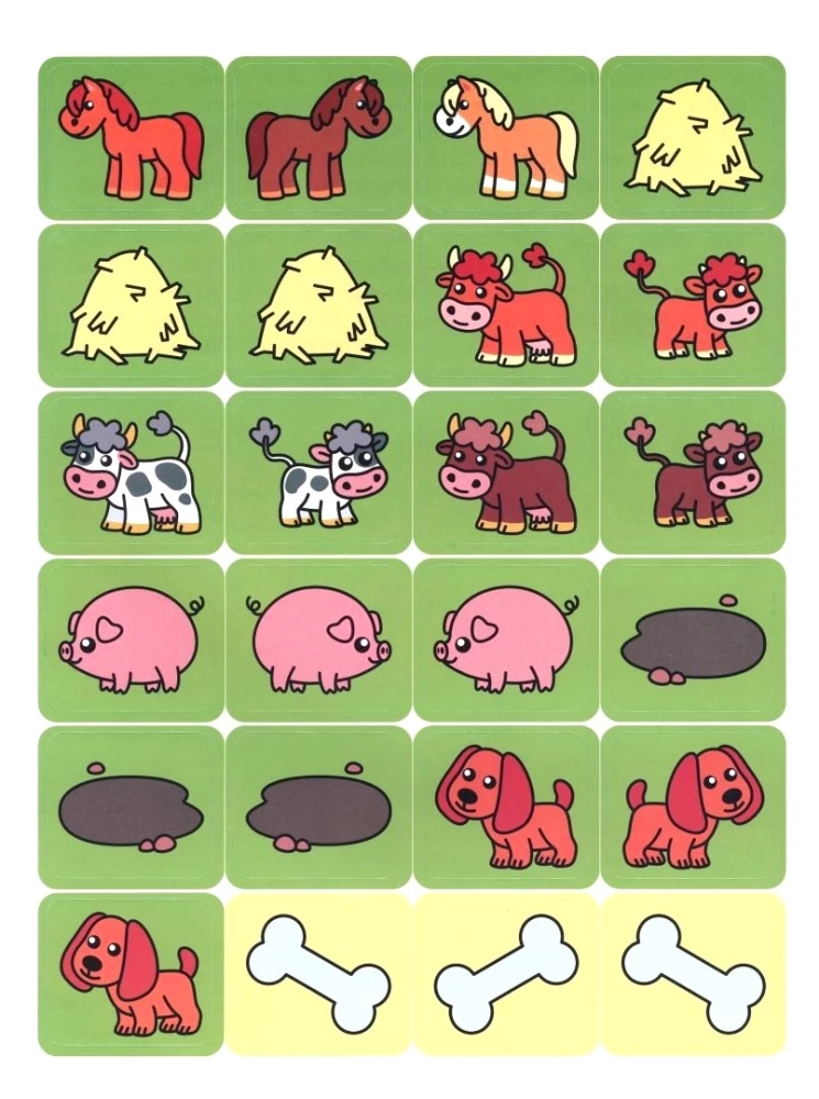 Speech Launch with Stickers. Little Animals