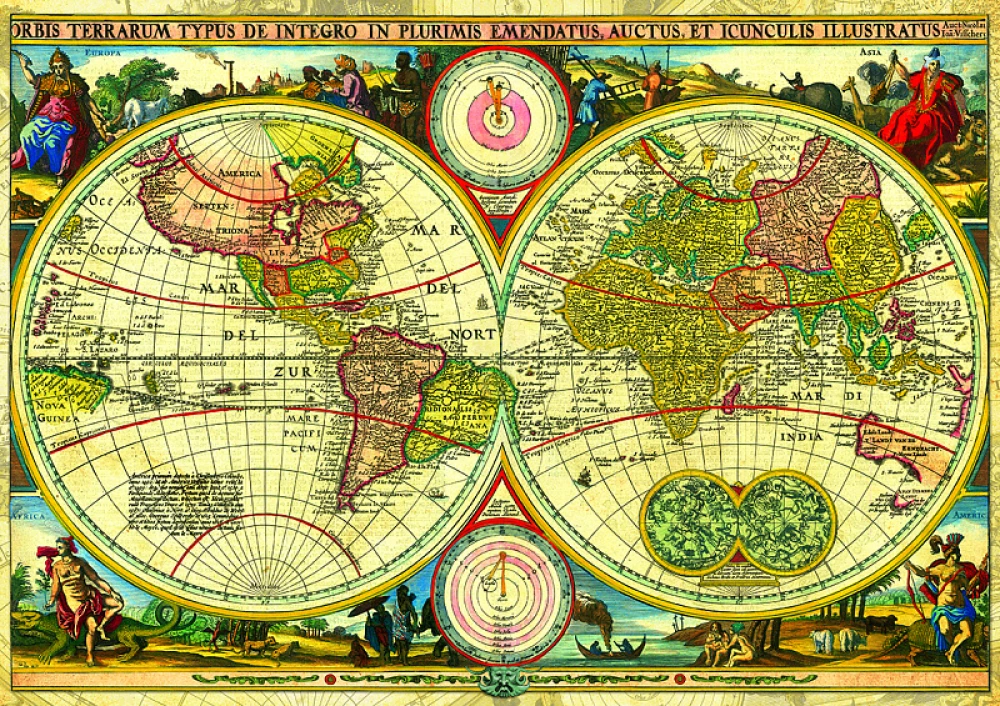 Pusle 4000 - Ajalooline kaart, 1657