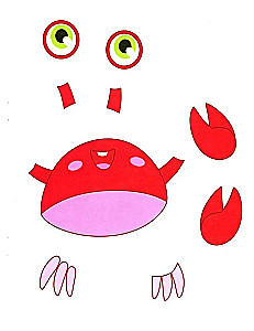 Marine Animals. Picture Book with Application
