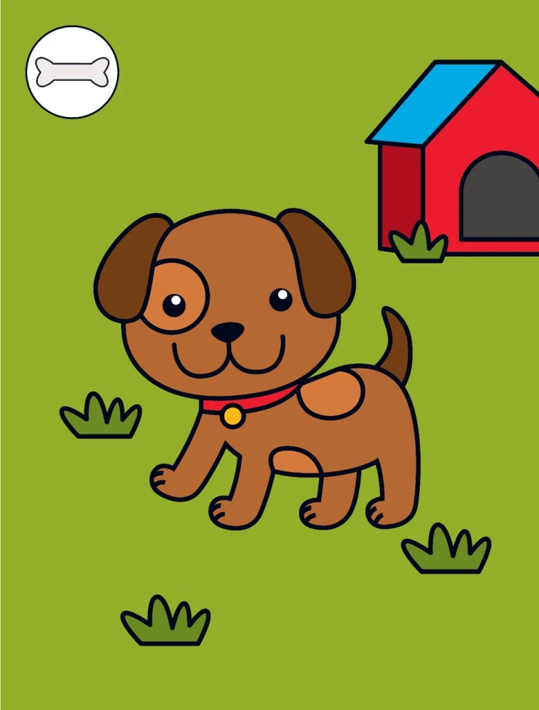 Miau! Tierchen. Ein Stickerbuch