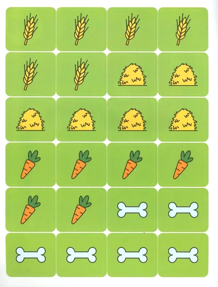 Mjam-mjam! Leckereien. Stickerbuch