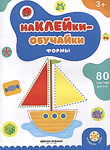 Sticker Book - Learning Stickers. Shapes