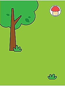 Прыг-скок! В лесу. Книжка с наклейками