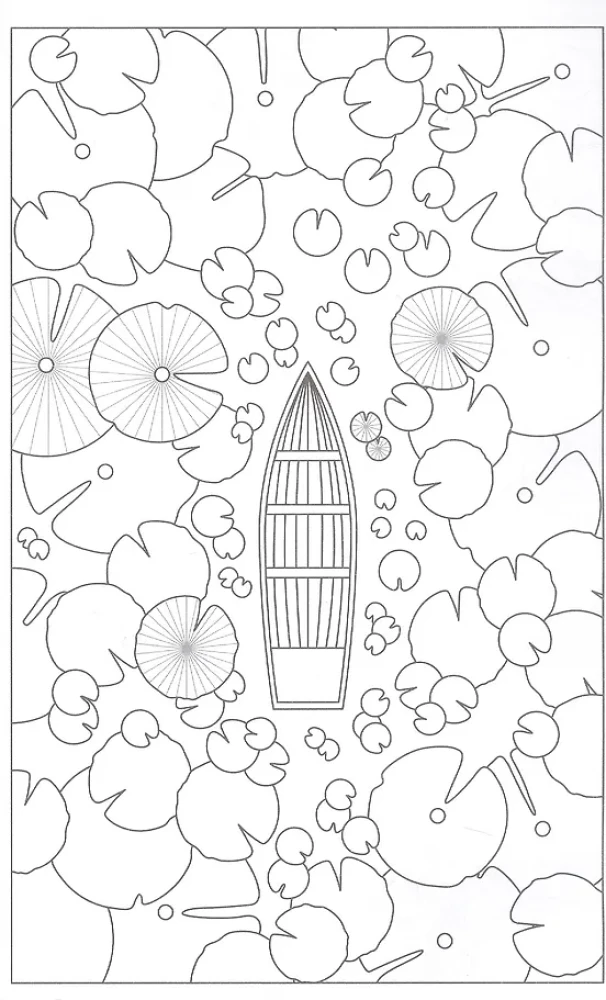 Rhythmen der Natur. Malbuch