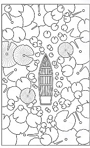 Rhythmen der Natur. Malbuch